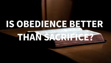 obedience is better than sacrifice