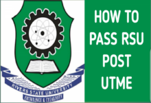 How To Pass RSU Post UTME