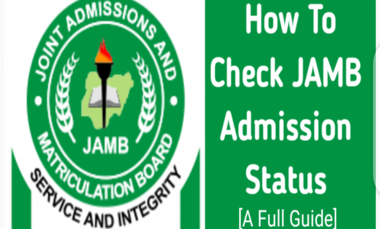 How To Check JAMB Admission Status