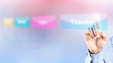 how to write a thank you email