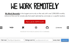 online websites to find remote work and jobs