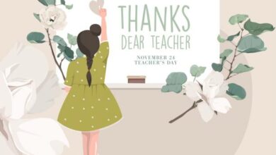 Thank You letter to teacher