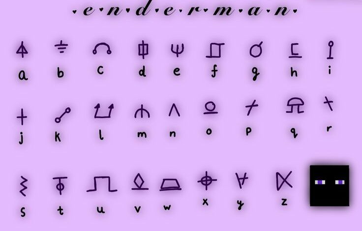 What is the Enderman language?