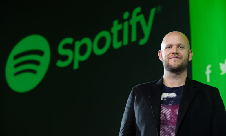 Spotify CEO Daniel Ek