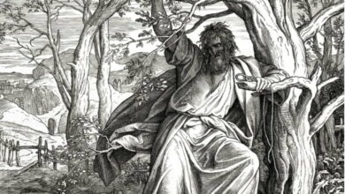 How did Judas die in the Bible