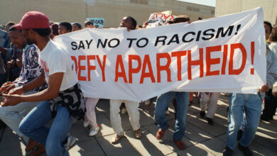 When did Apartheid end?