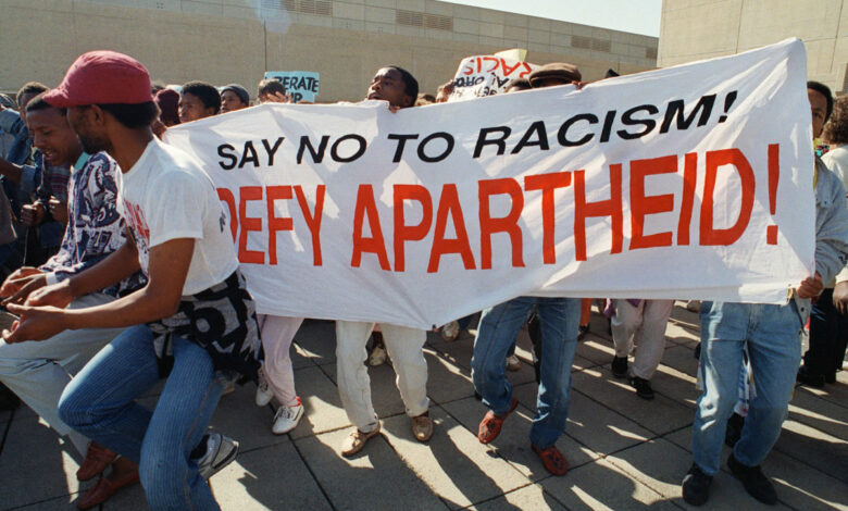 When did Apartheid end?