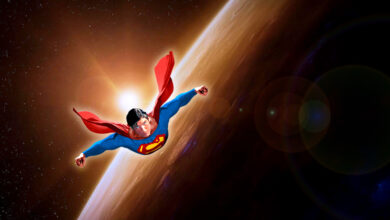How does superman fly