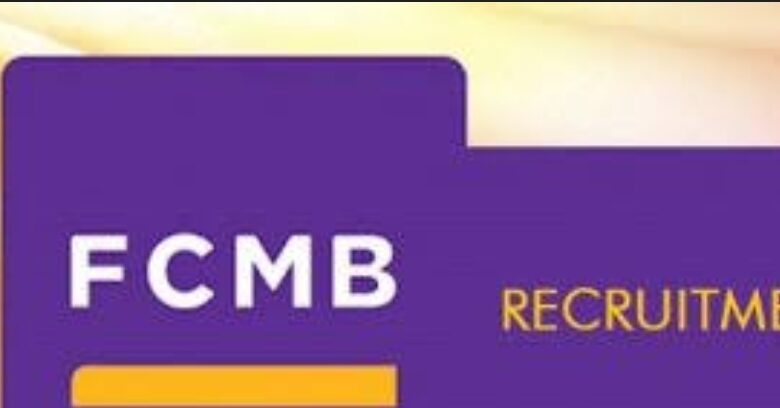 FCMB Recruitment
