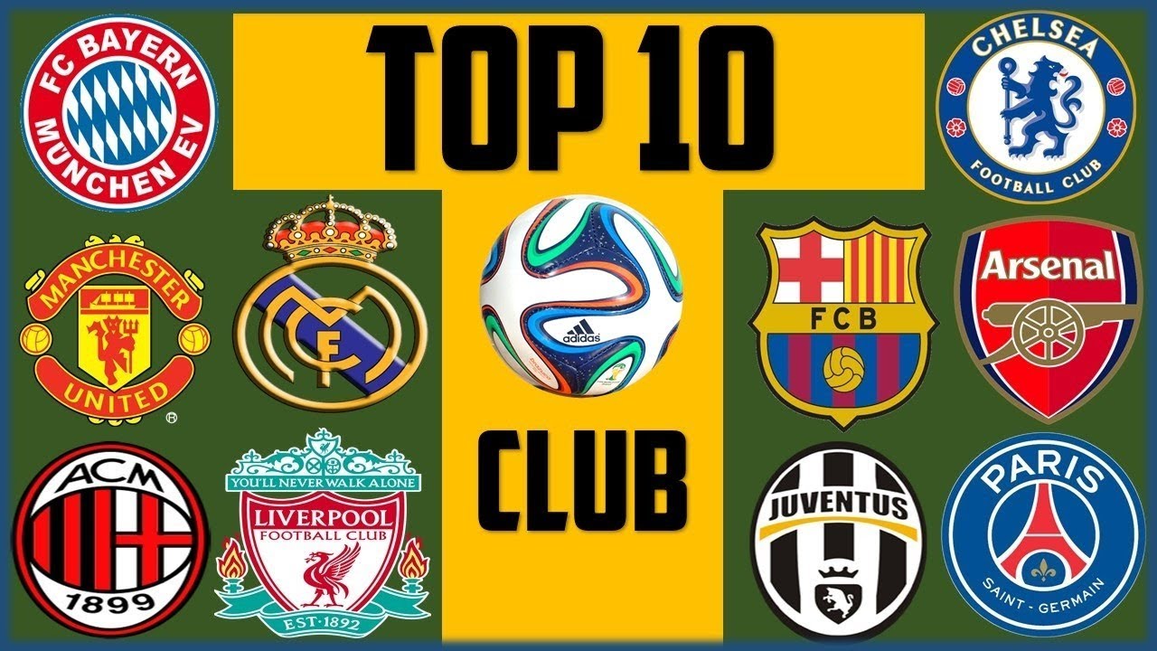 The Top 10 Richest Football Clubs In The World